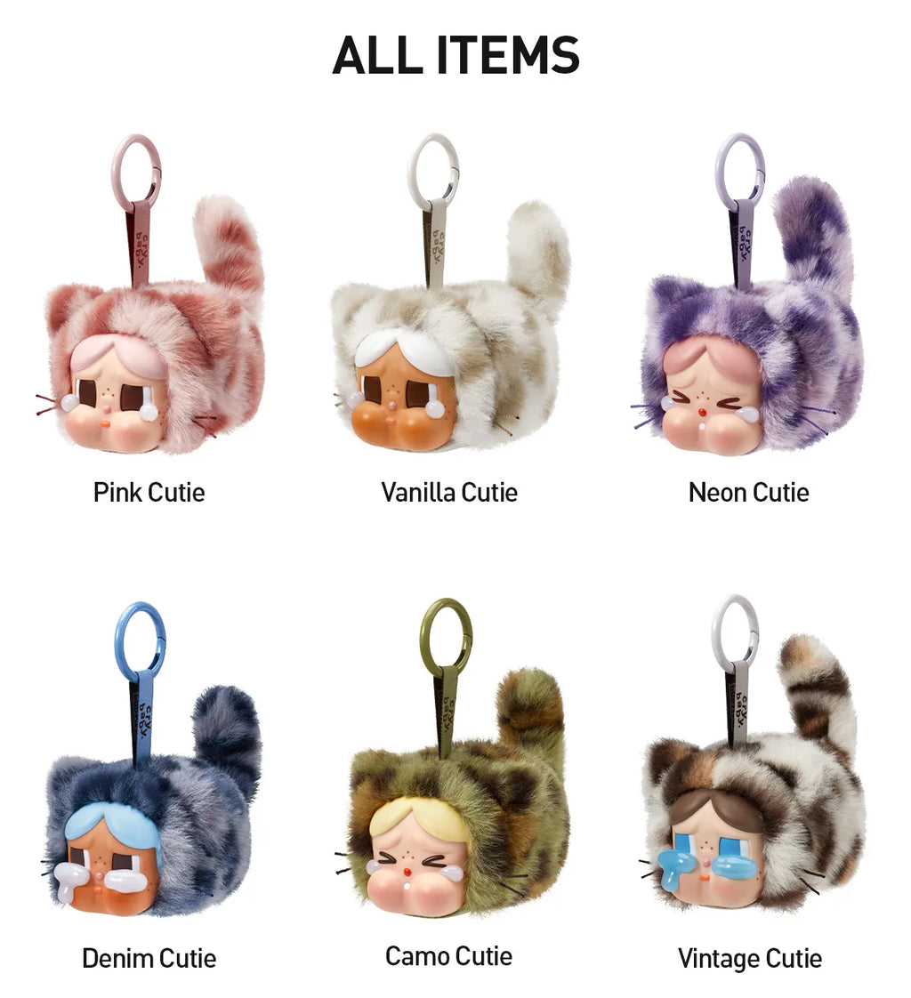 Pop Mart Cry Baby Wild but Cutie Series – Vinyl Plush Pendant - Blind Box