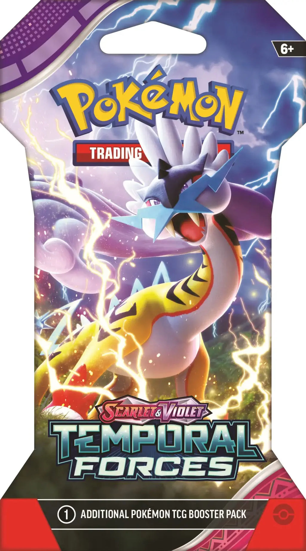 Pokemon TCG: Temporal Forces Sleeved Booster Pack - SV05
