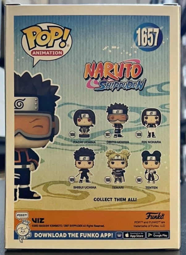 Naruto: Shippuden Obito Uchiha (Kid) Funko Pop! Vinyl Figure #1657