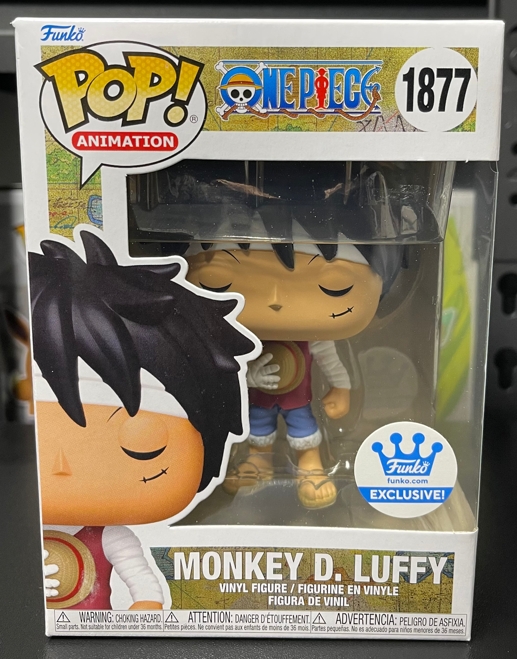 Funko Pop! One Piece Monkey D. Luffy #1877 – Funko Exclusive