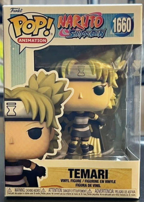 Naruto: Shippuden Temari with Fan Funko Pop! Vinyl Figure #1660