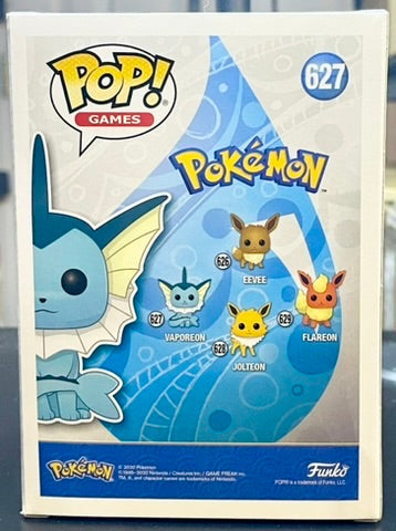 Pokemon Vaporeon Funko Pop! Vinyl Figure #627