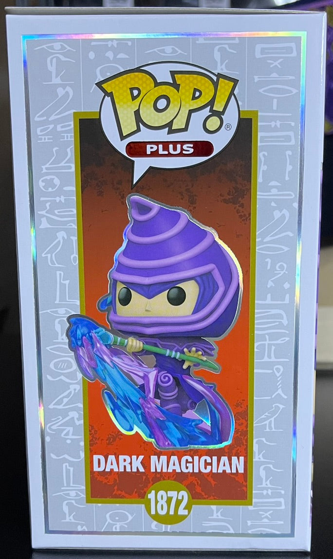 Funko Pop Plus: Yu-Gi-Oh! - Dark Magician (Attack Mode) - Vinyl Figure - #1872