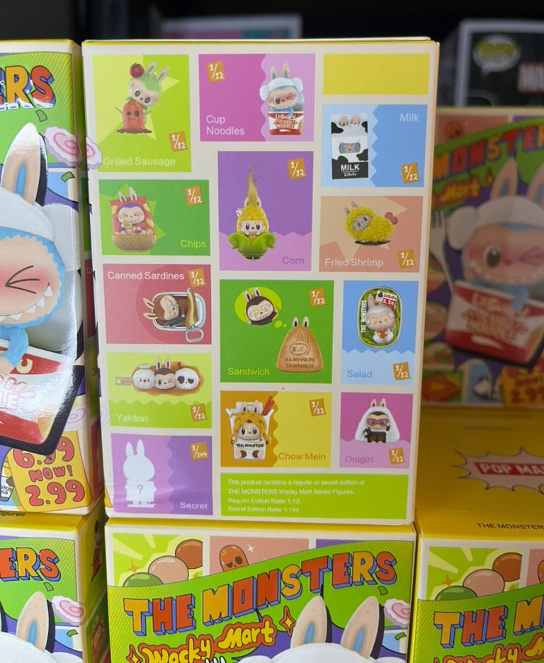Pop Mart Labubu THE MONSTERS Wacky Mart Series Figure - Blind Box
