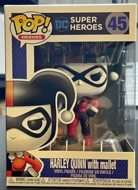 DC Comics Harley Quinn with Mallet Funko Pop! Vinyl Figure #45