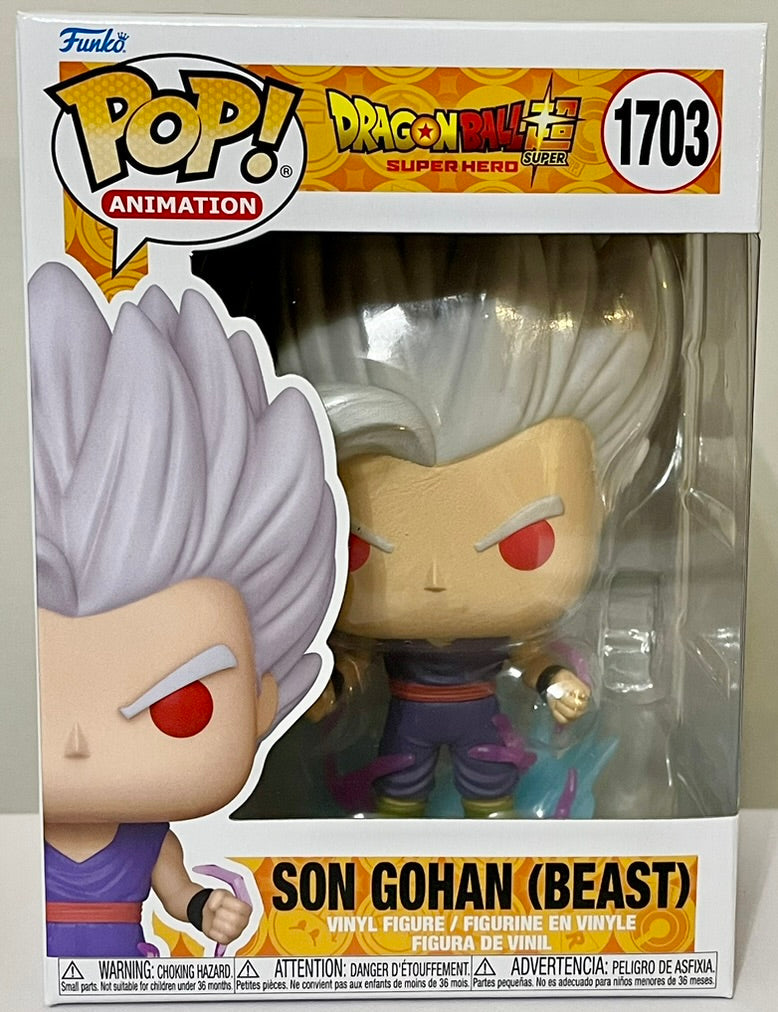Dragon Ball Super: Super Hero Son Gohan (Beast) Funko Pop! Vinyl Figure #1703