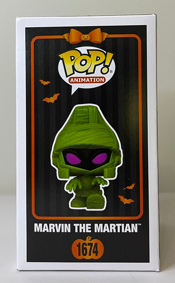 Looney Tunes Marvin the Martian in Mummy Costume (Glow) Funko Pop! #1674