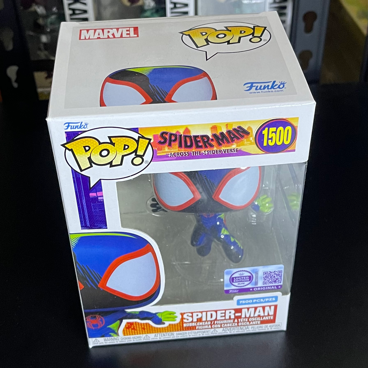Funko Pop! Spider-Man Miles Morales Deco #1500 Limited LE Elite 7500 Pcs