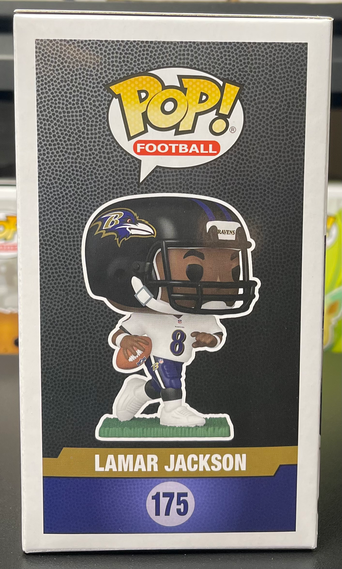 Lamar Jackson Funko Pop #175 Baltimore Ravens Away Uniform
