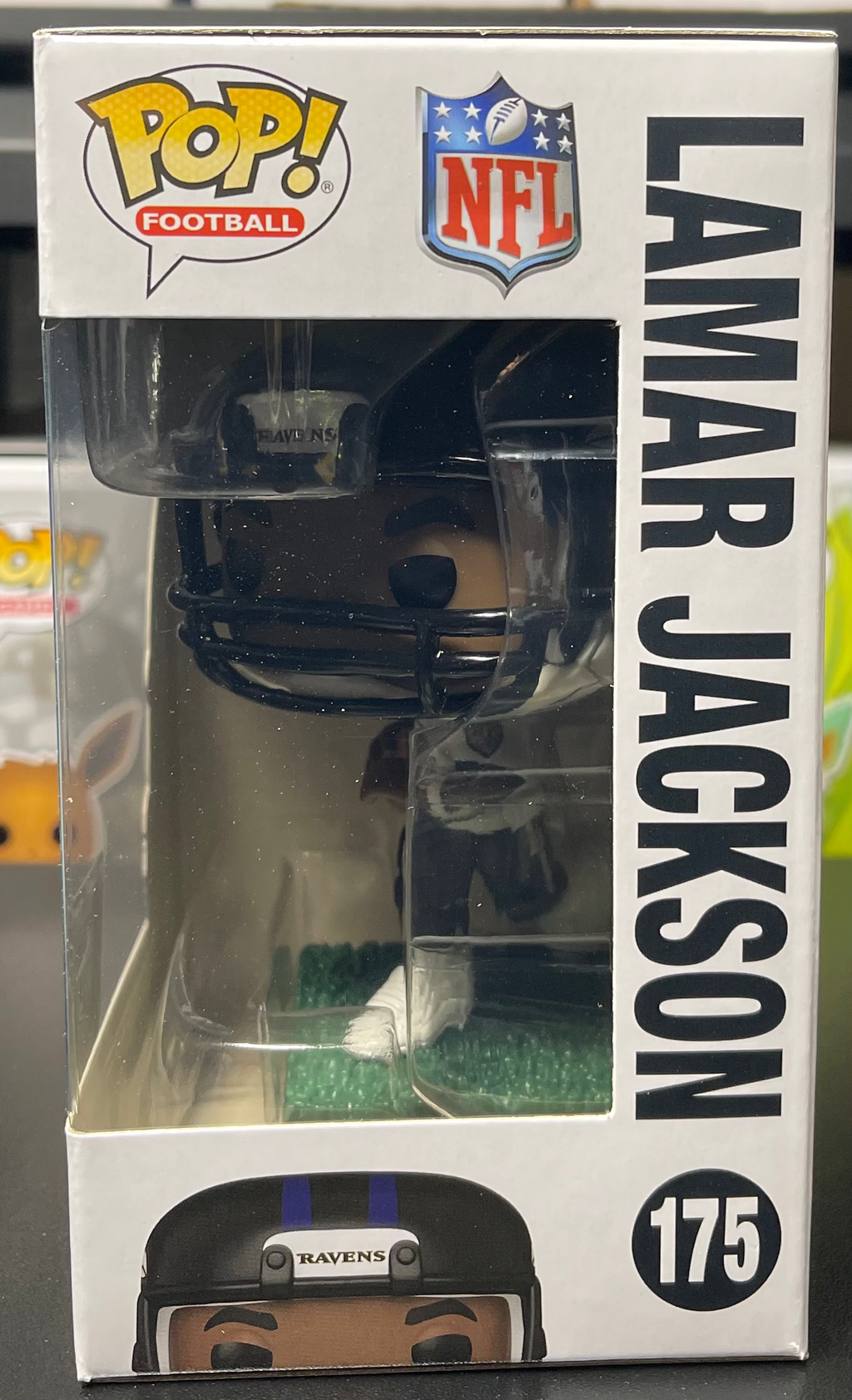 Lamar Jackson Funko Pop #175 Baltimore Ravens Away Uniform