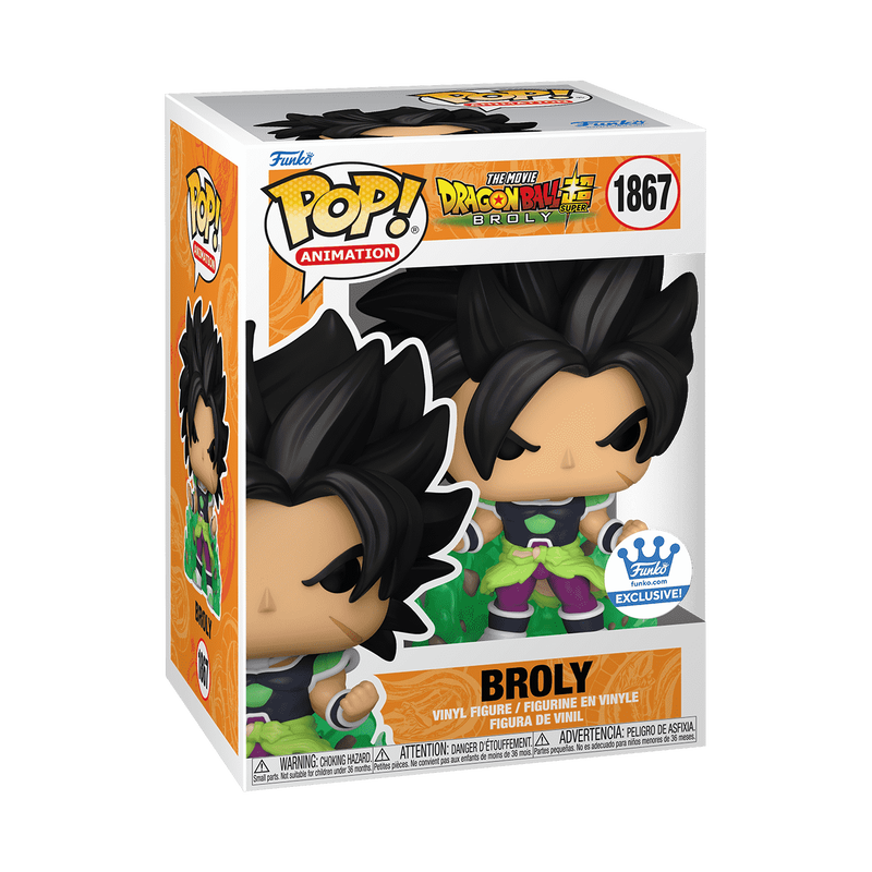 Broly (Enraged) Funko Pop! #1867 – Dragon Ball Super Exclusive