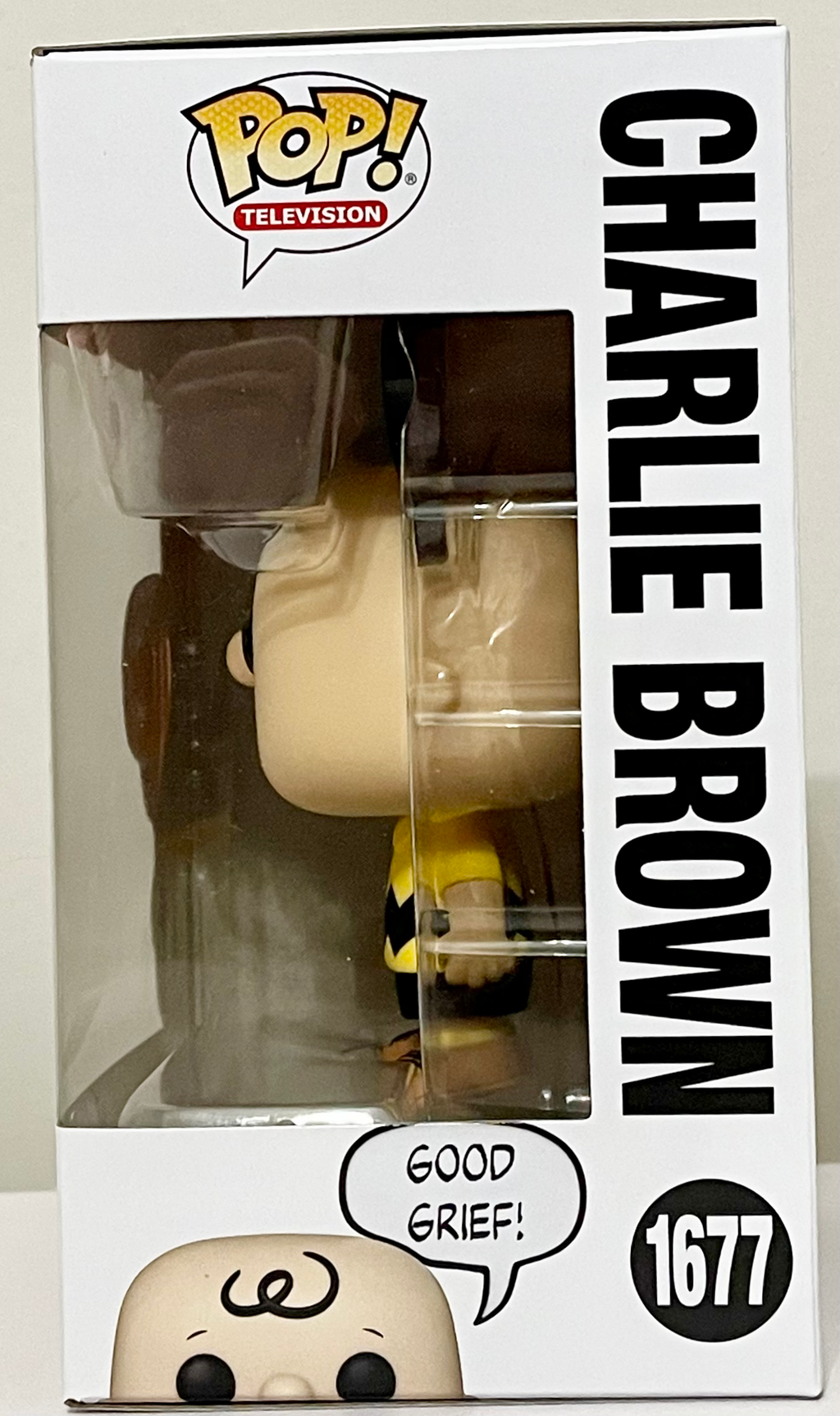 Peanuts Charlie Brown Good Grief Funko Pop Vinyl Figure #1677