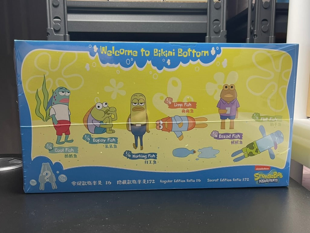 Pop Mart SpongeBob Bikini Bottom Buddies Sealed Case (6 Blind Boxes)
