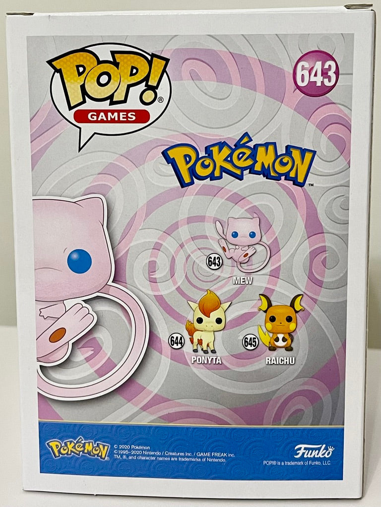 Pokemon Mew Funko Pop! Vinyl Figure #643