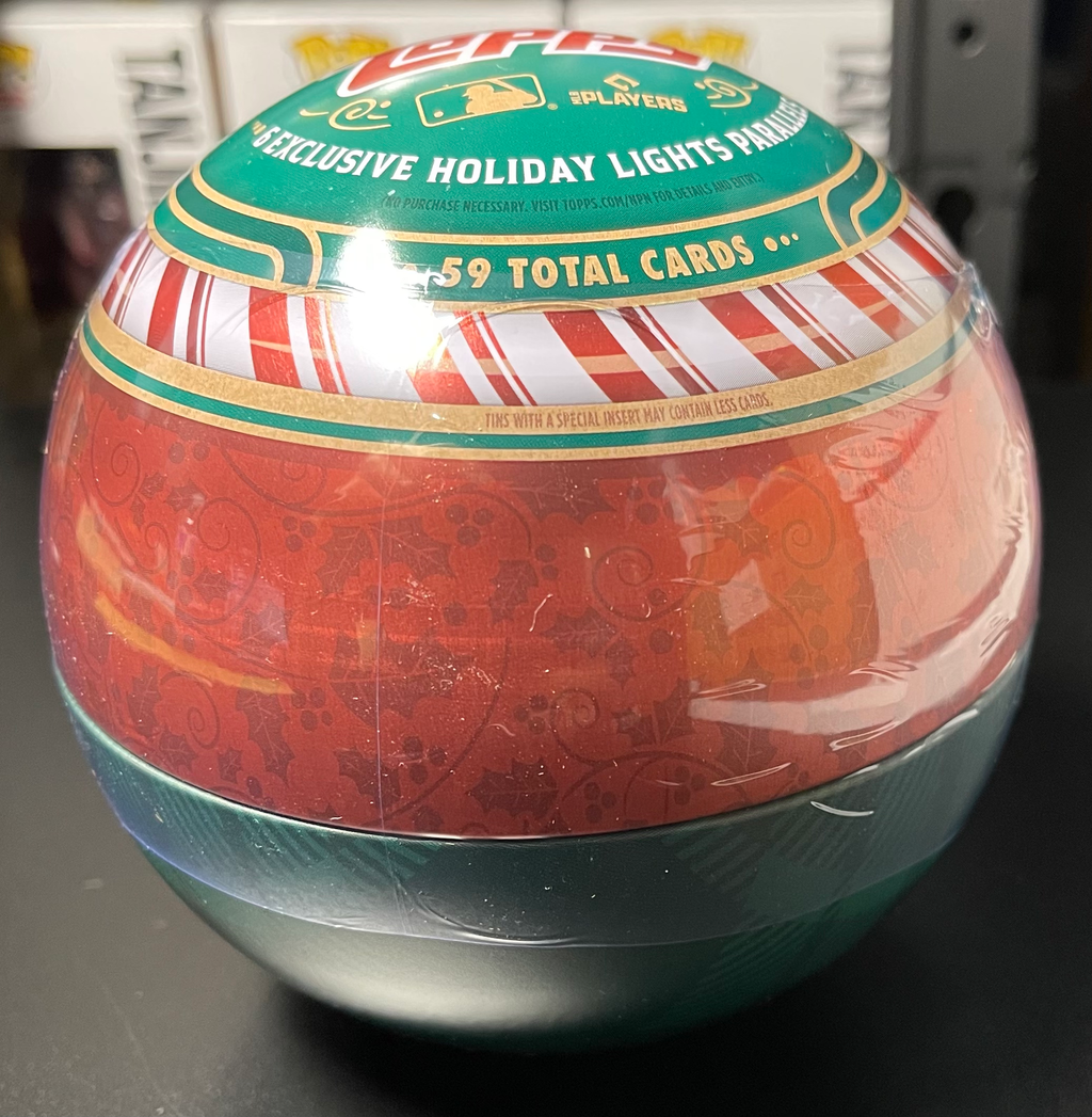 Topps Holiday Baseball Collector’s Tin 2025 – MLB Trading Cards