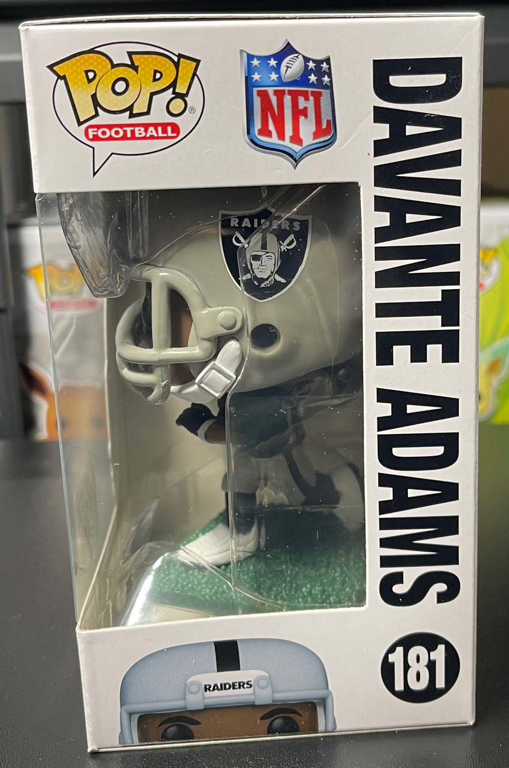 Davante Adams Funko Pop #181 NFL Las Vegas Raiders