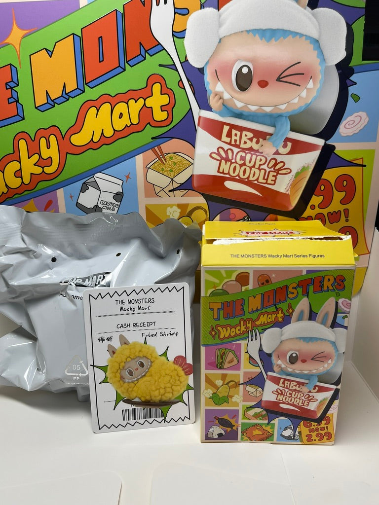 Pop Mart Labubu THE MONSTERS Wacky Mart Series Figures - Opened Box/Sealed Bag