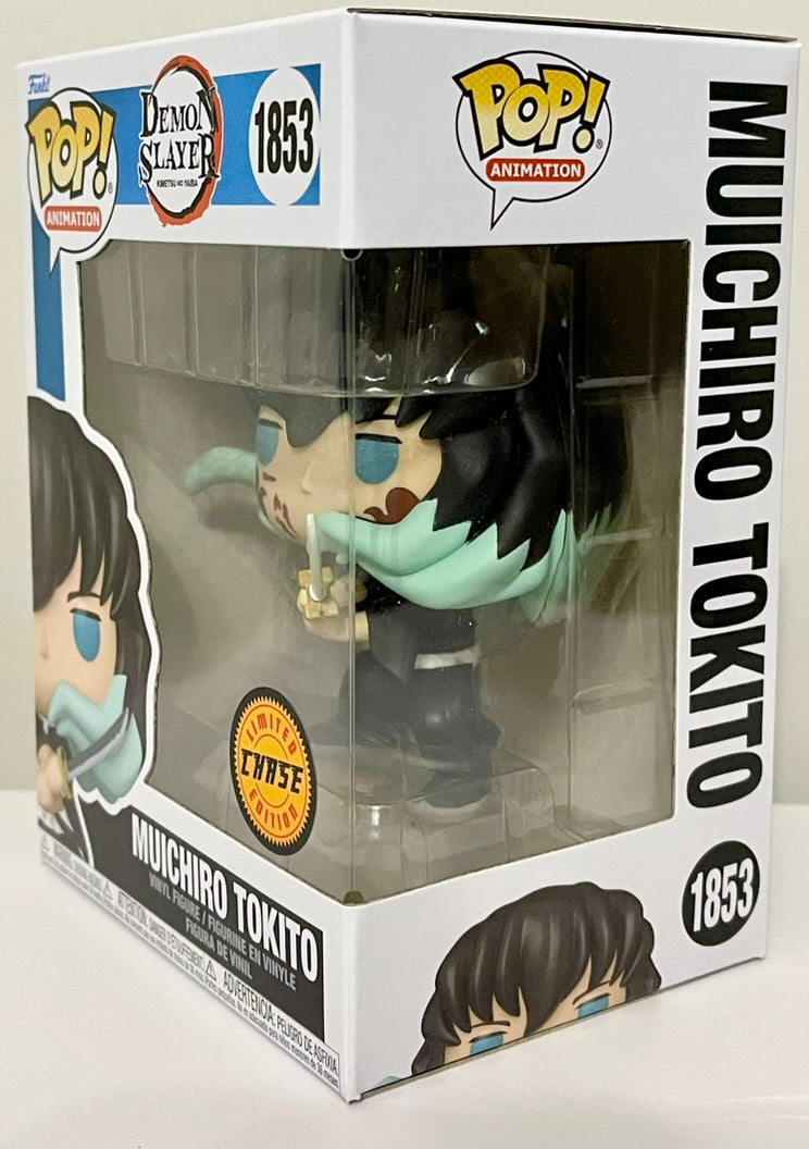 Demon Slayer Muichiro Tokito (Attack) Funko Pop Vinyl Figure #1853 - CHASE