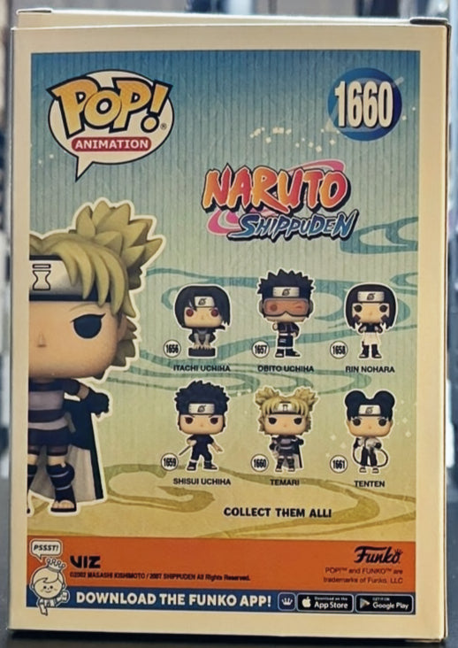 Naruto: Shippuden Temari with Fan Funko Pop! Vinyl Figure #1660