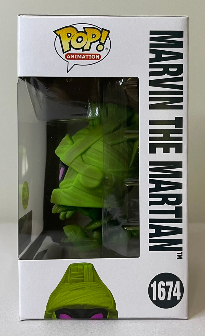 Looney Tunes Marvin the Martian in Mummy Costume (Glow) Funko Pop! #1674