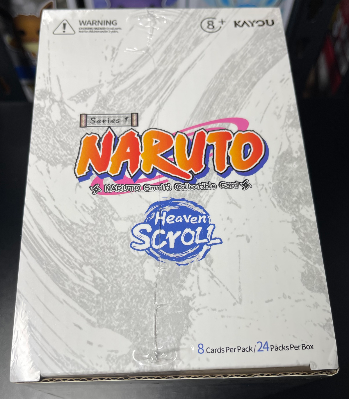 Naruto Smriti Collectible Card Heaven Scroll Booster Box (24 Packs)