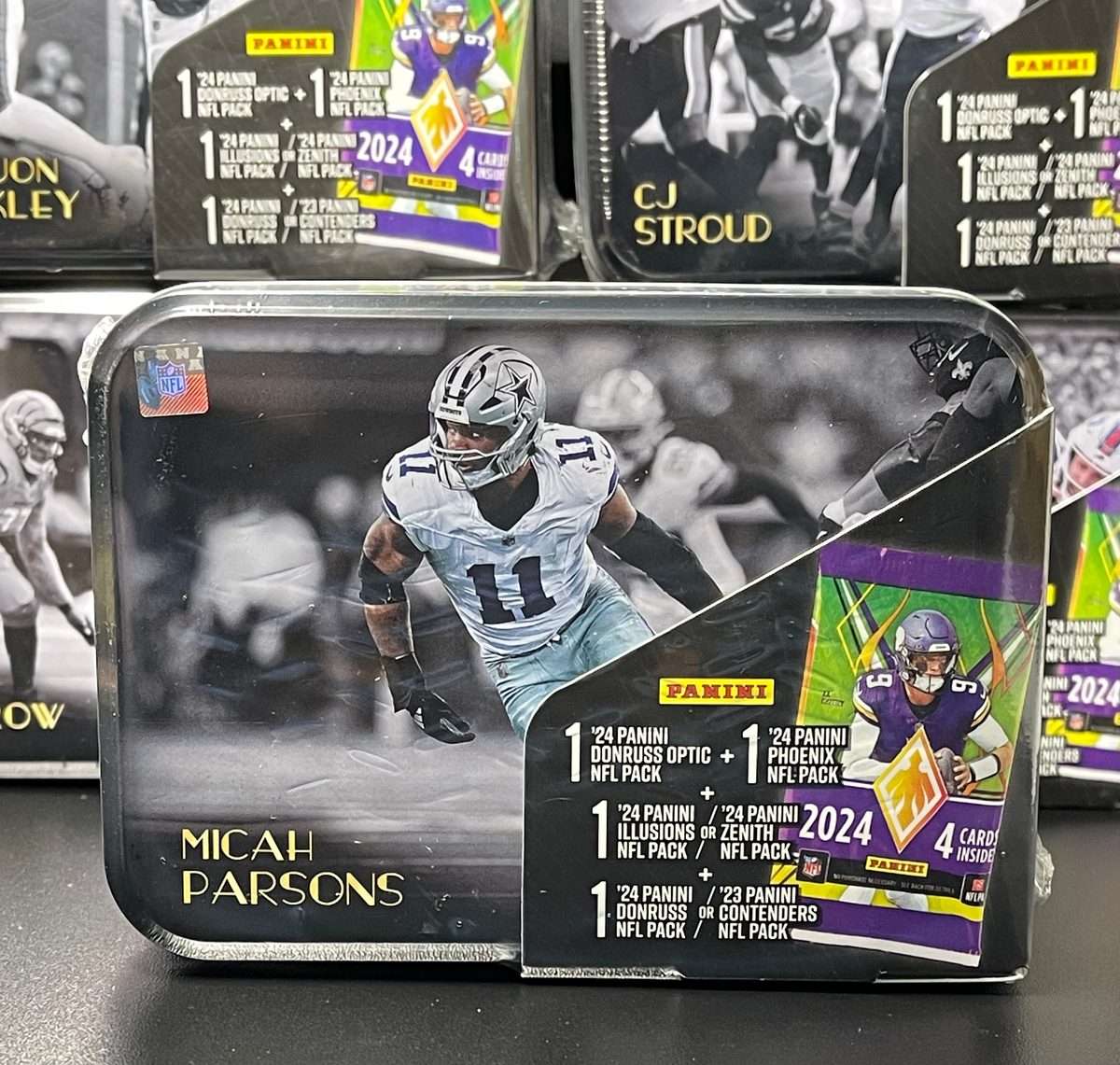 Micah Parsons '25 NFL MJ Holding TIN (Includes 2023-24 Panini Packs)