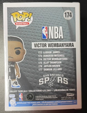 Victor Wembanyama Funko Pop! #174 NBA San Antonio Spurs