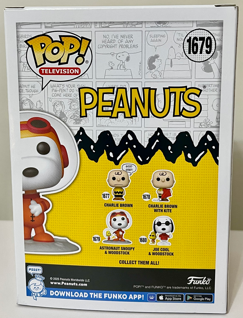 Peanuts Astronaut Snoopy & Woodstock Funko Pop Vinyl Figure #1679