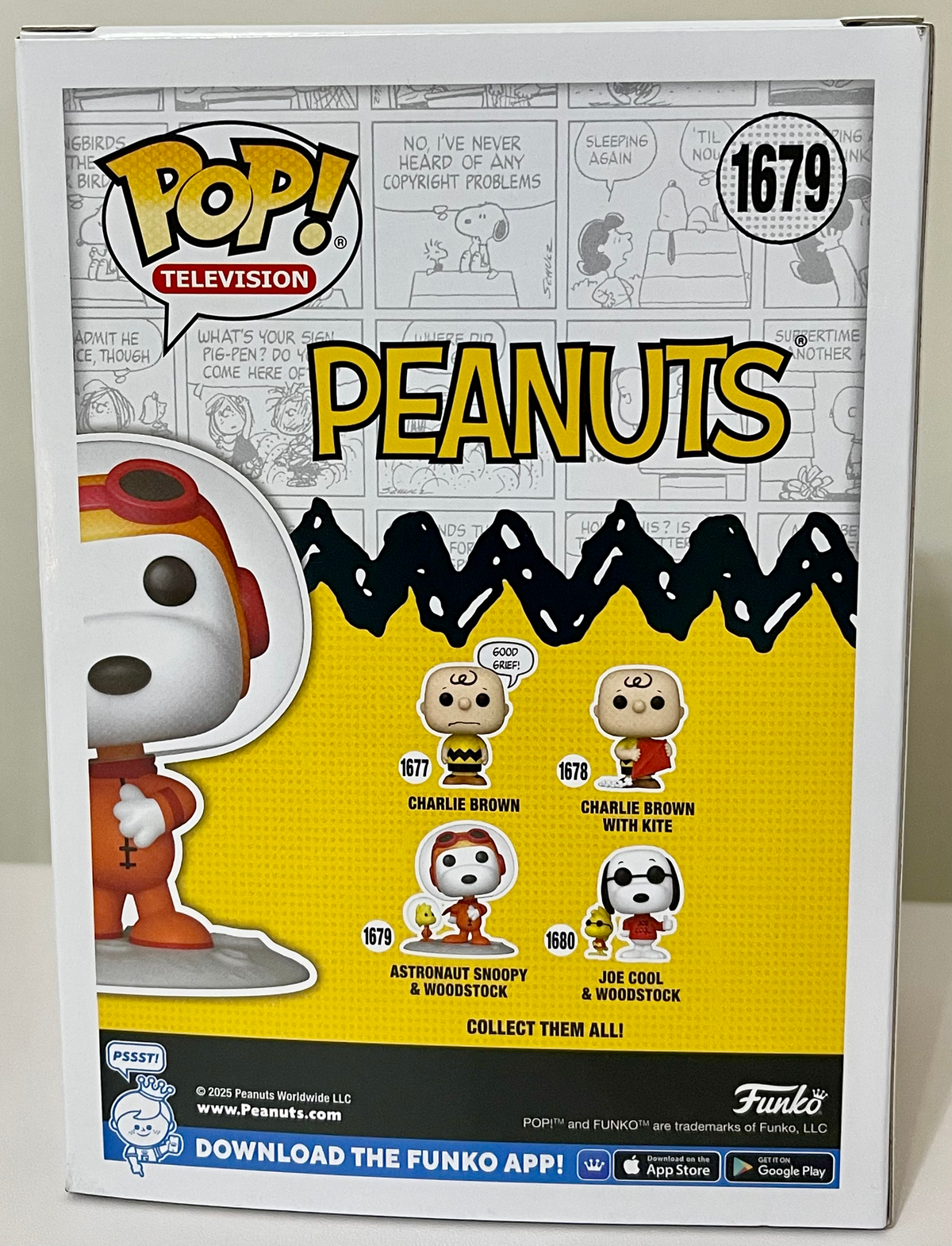 Peanuts Astronaut Snoopy & Woodstock Funko Pop Vinyl Figure #1679