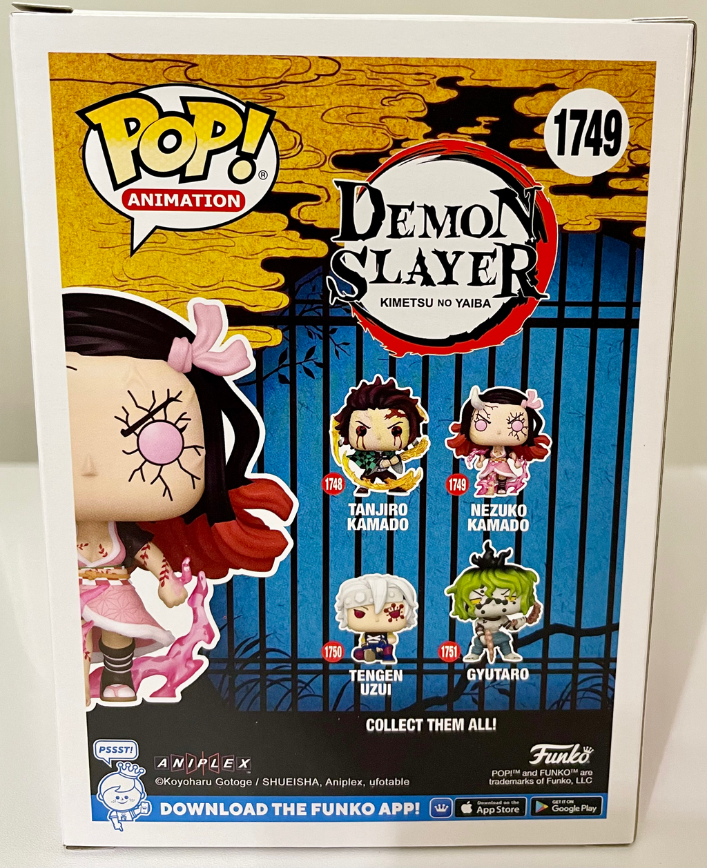 Demon Slayer Nezuko Kamado (Demon Form) Funko Pop! Vinyl Figure #1749