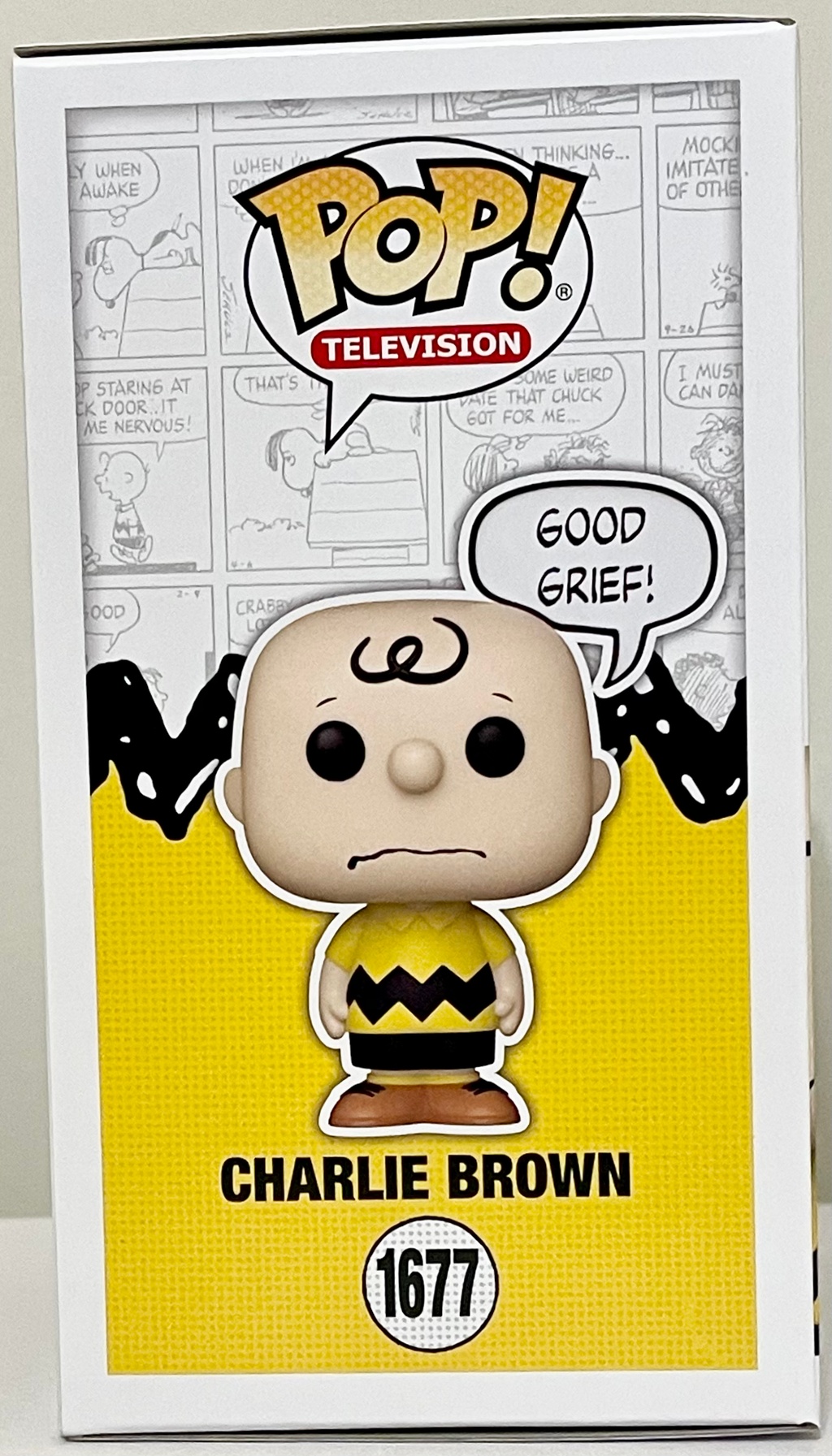 Peanuts Charlie Brown Good Grief Funko Pop Vinyl Figure #1677