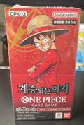 One Piece OPK-13 Carrying on His Will Booster Box Korean