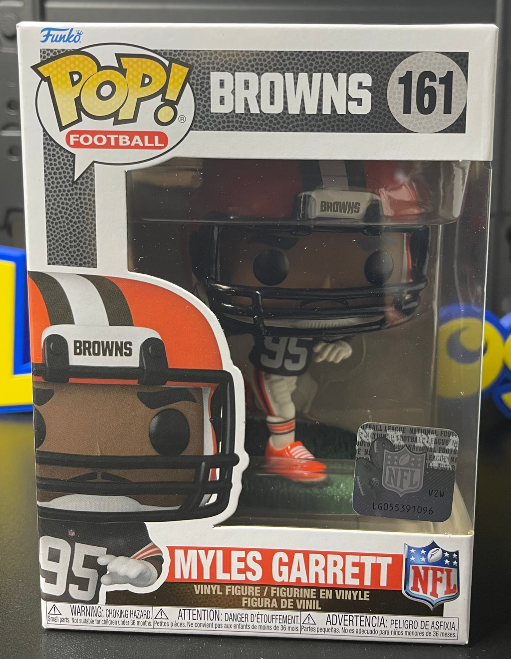 Miles Garrett Funko Pop #161 Cleveland Browns
