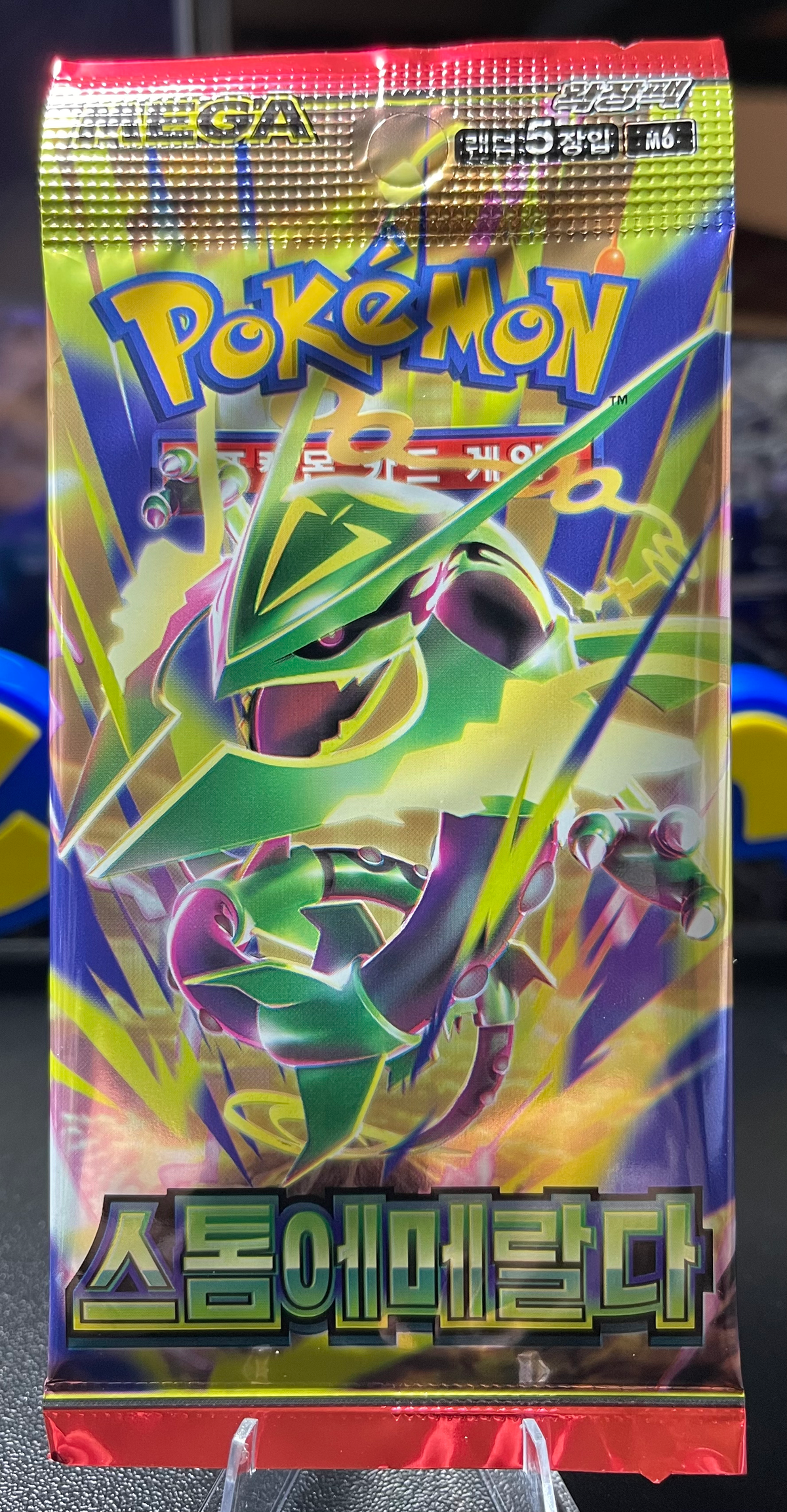 Pokemon Storm Emeralda Booster Pack – Korean