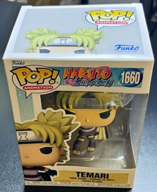 Naruto: Shippuden Temari with Fan Funko Pop! Vinyl Figure #1660