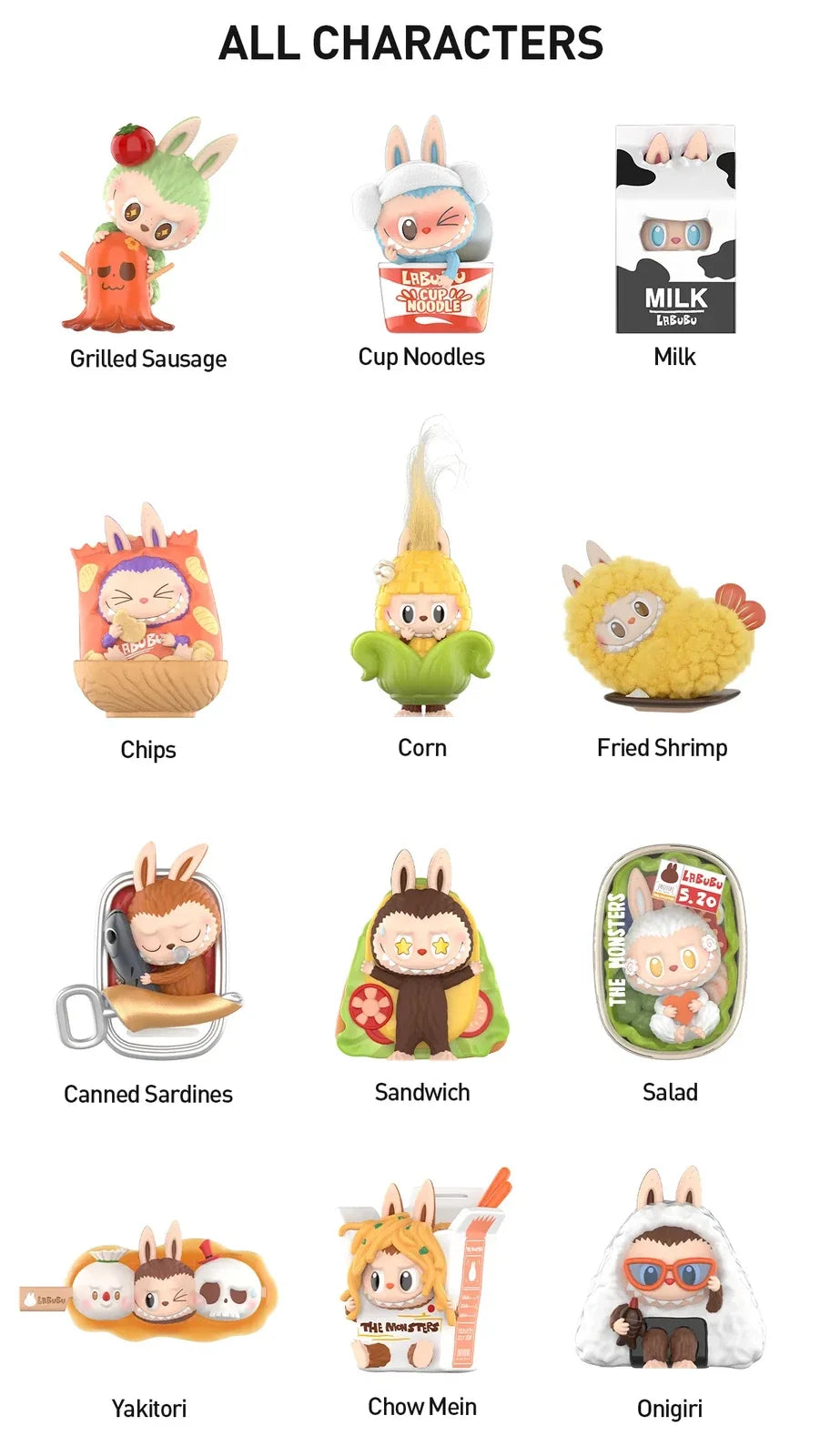 Pop Mart Labubu THE MONSTERS Wacky Mart Series Figure - Blind Box