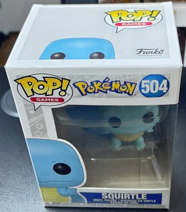 Pokemon Squirtle Funko Pop! Vinyl Figure #504