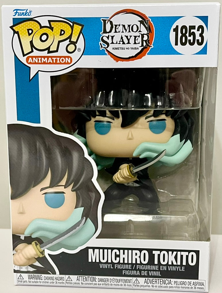 Demon Slayer Muichiro Tokito (Attack) Funko Pop Vinyl Figure #1853