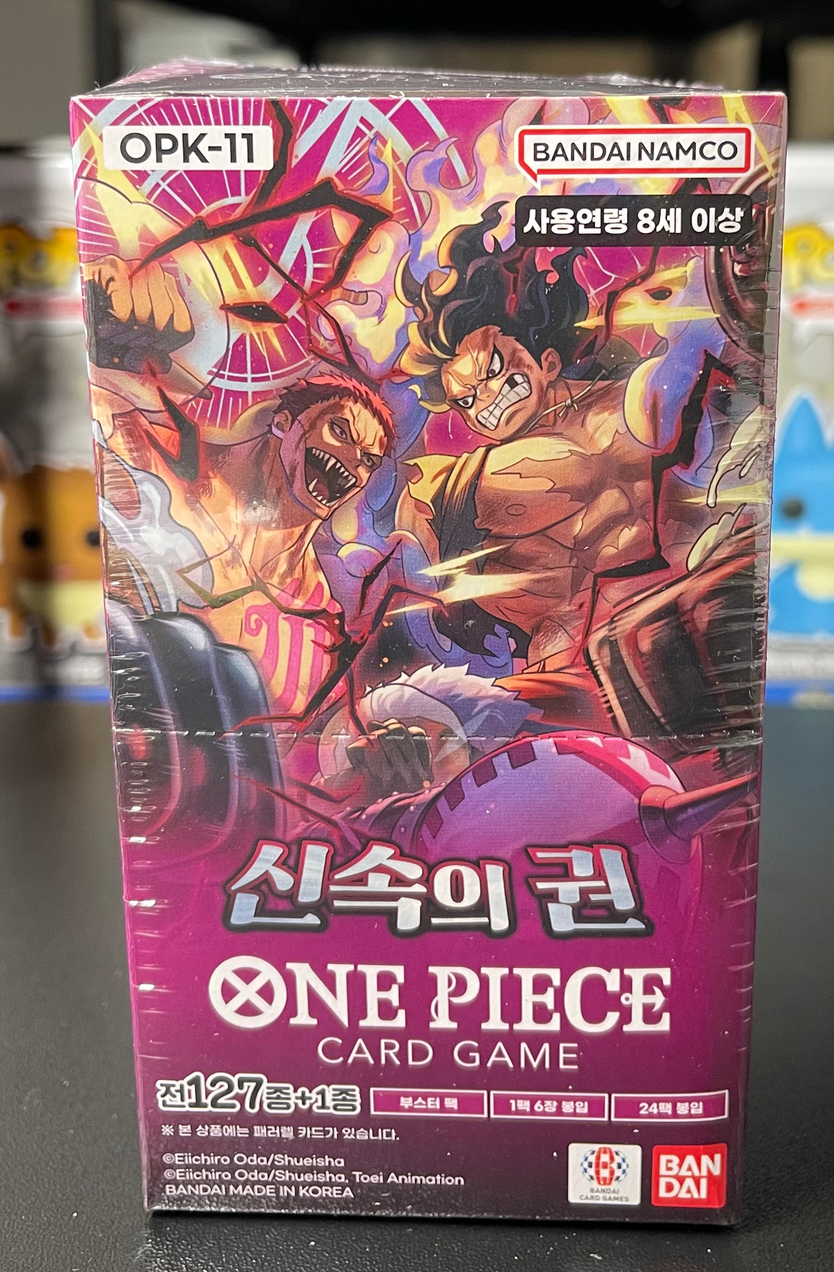 One Piece A Fist of Divine Speed Booster Box OPK-11 - Korean