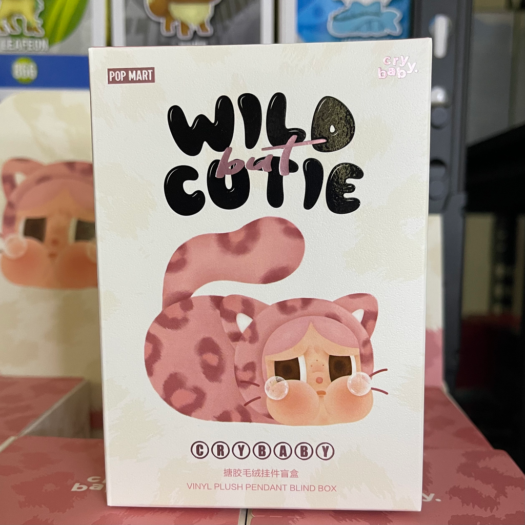 Pop Mart Cry Baby Wild but Cutie Series – Vinyl Plush Pendant - Blind Box
