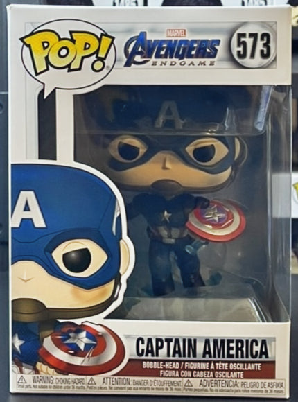 Avengers Endgame Captain America with Broken Shield Funko Pop! Vinyl Figure #573