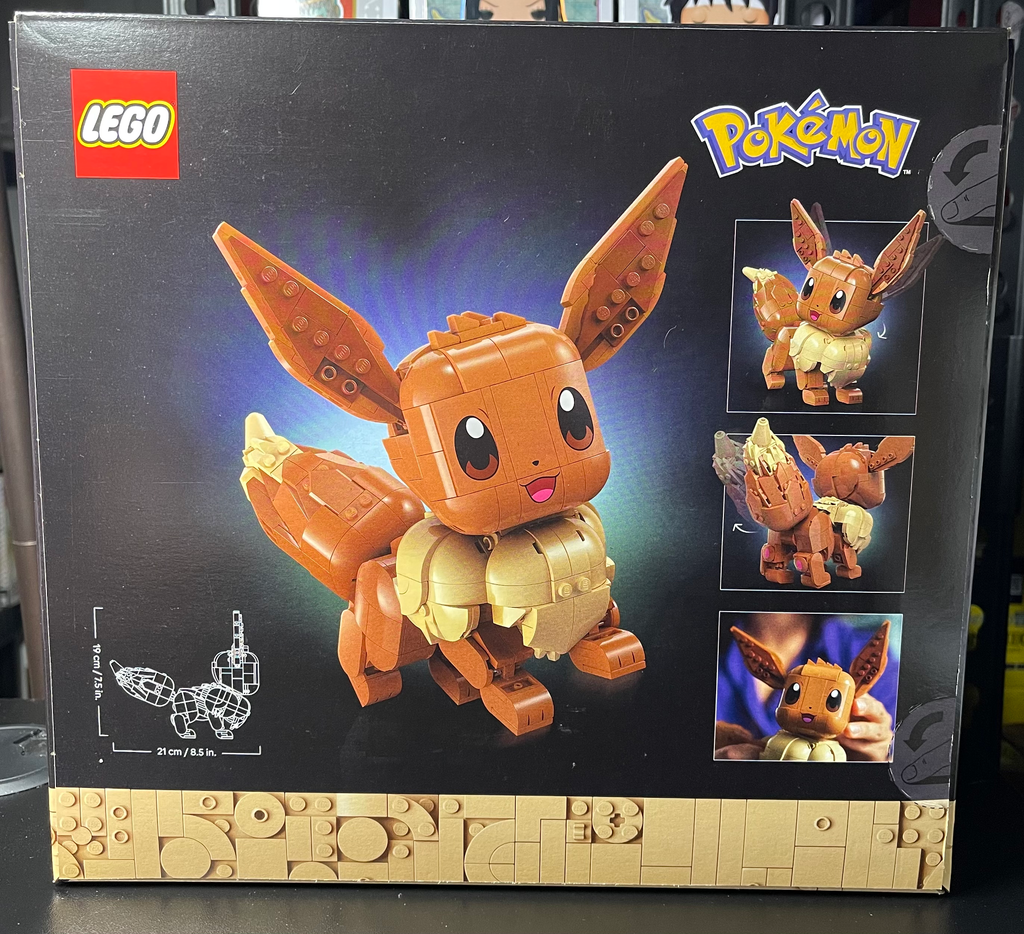 LEGO Pokemon Eevee Building Set 72151