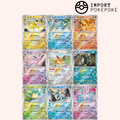 Set complet Eevee Reverse Master Ball 9/9 - SV8A