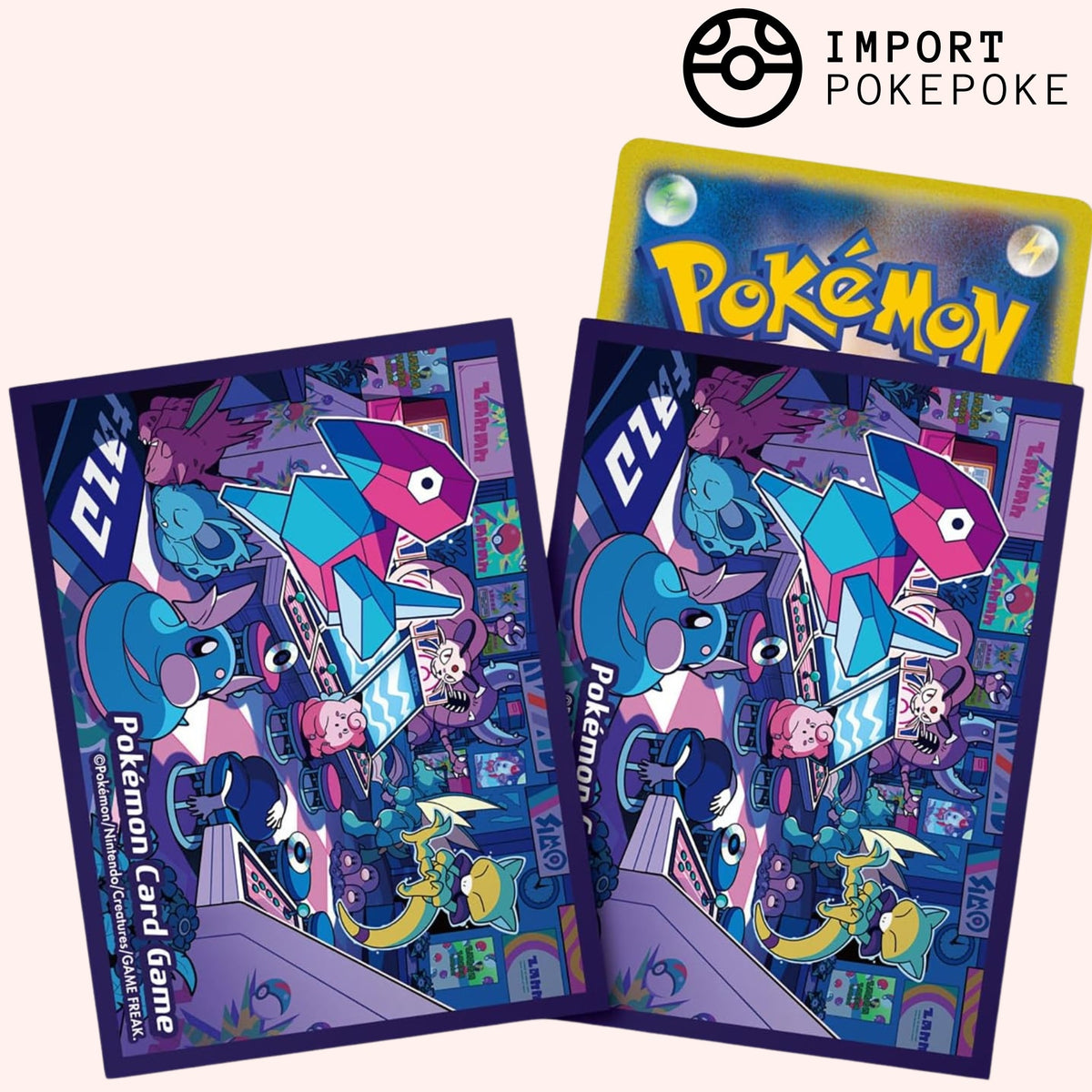 Sleeves x64 Night Arcade - Pokémon Center Original
